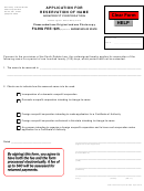 Application For Reservation Of Name Nonprofit Corporation Form