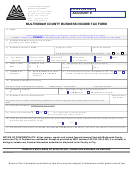 Multnomah County Business Income Tax Form