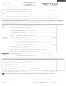 Income Tax Return Year Form - City Of Mansfield - 2012