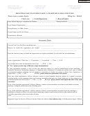 Registration Statement For A Charitable Organization Form - Secretary Of State