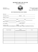Buyer Registration Form