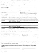 Veterans General Information Form (educational Benefits)