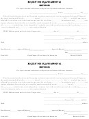 Form 106-s - Request For By-laws Approval