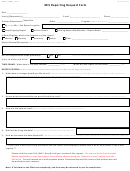 Form Dws-wra 001 - Mis Reporting Request Form