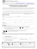 Plumbing Exam Pre-approval Request Form