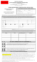 Fillable Home Improvement Registration Application Form Printable pdf
