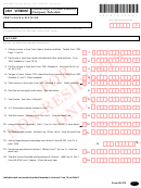 Form Bi-473 - Vermont Partnership/limited Liability Company Schedule - 2001