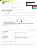 Articles Of Merger / Share Exchange Form - Utah Department Of Commerce - 2014
