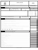 Schedule N Individual Rental Income Form - 2006