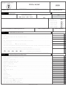 Schedule N Individual - Rental Income Form - 2009