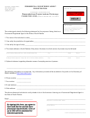 Commercial Registered Agent Registration Form - South Dakota