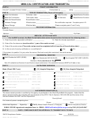 Form Dhcs 1735 Medi-cal Certification And Transmittal