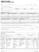 Form 20100813 - Patient Information Form