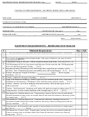Contract Fire Equipment/incident Inspection Checklist Template