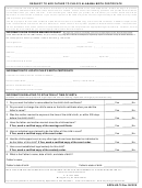 Request To Add Father To Child's Alabama Birth Certificate Form
