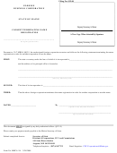 Form Mbca-2a - Consent Terminating Name Registration 2008