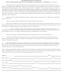 Adult Permission, Release And Medical Power Of Attorney Form