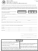 Form St 26 - Application For Cumulative Return Authority