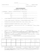 Judge's Memorandum Form