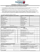 Personal Financial Statement Form
