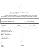 Stipulation For Entry Of Order Adjourning Hearing Form - United States Bankruptcy Court Eastern District Of Michigan