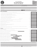 Form M-990t - Unrelated Business Income Tax Return - 2014