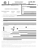Form Abl-903 - Application For Food Manufacturer's License
