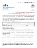 Facility Requested Background Investigation Form