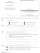 Form Mbca-3 - Change Of Clerk And/or Registered Office 2004