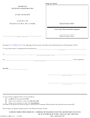 Form Mbca-3a - Notice Of Resignation Of Clerk 2005