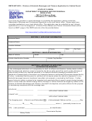 Form Dbpr Abt-6016 - Division Of Alcoholic Beverages And Tobacco Application For Vehicle Permit
