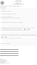 Fillable Form R-1022 - Application For Offshore Registration Number 1998 Printable pdf