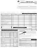 Combined Excise Tax Return Form - February 2002