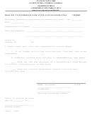 Request To Withdraw Executive Law Registration Form - New York Office Of The Attorney General