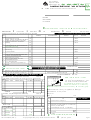 Combined Excise Tax Return Form - Jul - Aug - Sept 2001