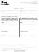 Form Yg(5112q) F1 - Survey Notice/avis D'arpentage