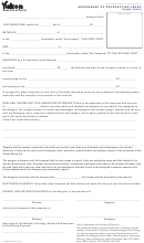 Assignment Of Prospecting Lease Form