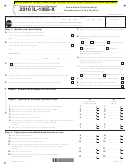 Form Il-1065-x - Amended Partnership Replacement Tax Return - 2010