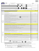 Fillable Form P-1040 - City Of Portland Individual Return - 2007 Printable pdf