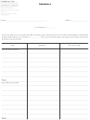 Form 61a508-s4 - Schedule 4