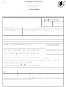 Form 1 - Status Report