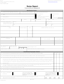 Fillable Form C-1fr - Status Report Farm And Ranch Employment Printable pdf