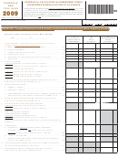 Schedule Nrh (form 1040me) - Schedule For Calculating The Nonresident Credit For Married Person - 2009