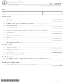 Form Ia 6251b - Balance Sheet/statement Of Net Worth - 2014