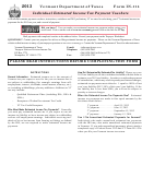 Form In-114 - Individual Estimated Income Tax Payment Vouchers 2013 Printable pdf