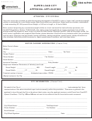 Form M-936slca - Super Load City Approval Application