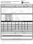 Form M-4902 - Application/permit To Exceed Posted Weight Or Size Limit