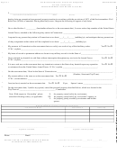 Non-resident Affidavit For Property Tax Exemption Form - The State Of Connecticut