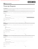 Transcript Requests Form - Ucla Department/school