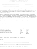 Eagle Scout Letter Of Recommendation Template